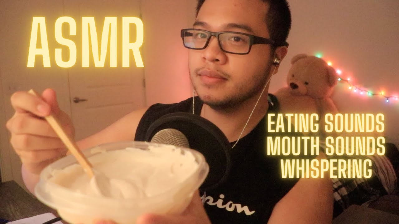 Eating Yogurt. #AnythingIsASMR