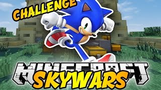 "KILL AS FAST AS YOU CAN!"| Minecraft SKYWARS SONIC CHALLENGE screenshot 5