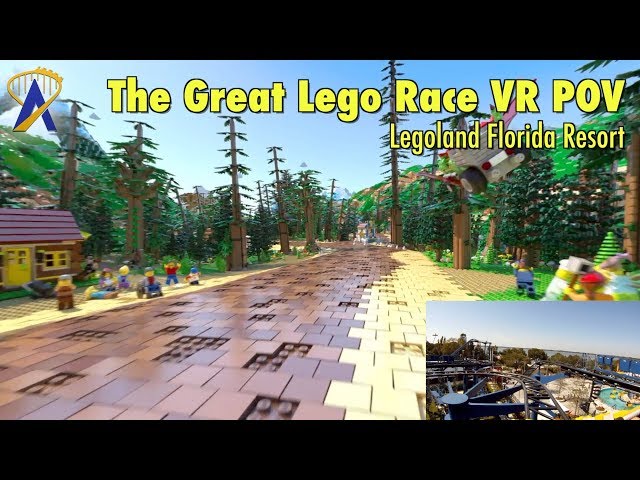 The Great Lego Race Vr Pov Legoland Florida Resort Youtube - roblox legoland florida resort