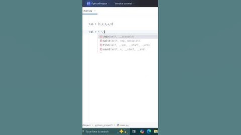 how to change list into string#codingshorts #python #pythontips #codewithme #learnpython