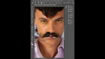 Create Mustache on your Photo#photoshoptutorial #tech #shorts