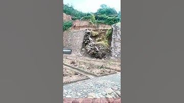 Retaining Wall Collapse After Heavy Rain