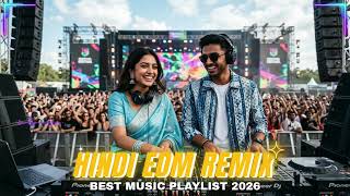 Best Hindi EDM Remix 2026 🎧 Bollywood Club Mix Bass Boosted Hits