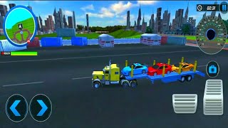 Police Transport Car Parking Gameplay | Police Vehicles Transport Game | Android Gameplay screenshot 4