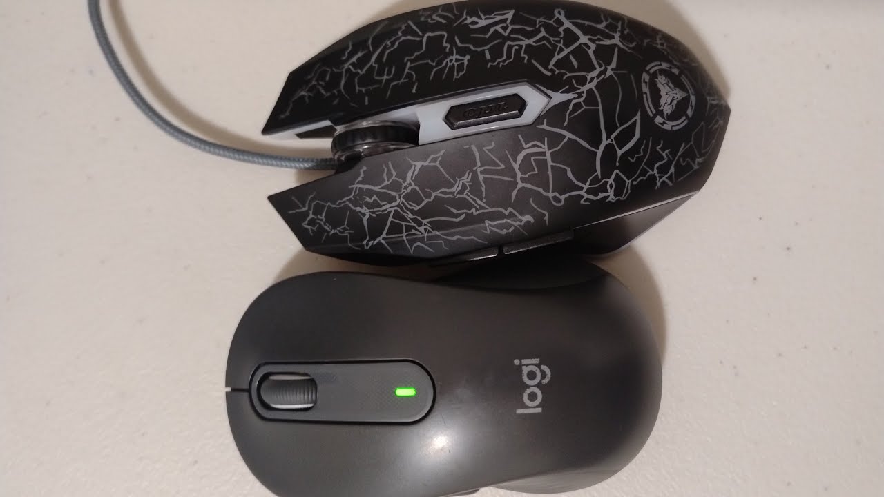 Comparing two of my favourite mouses