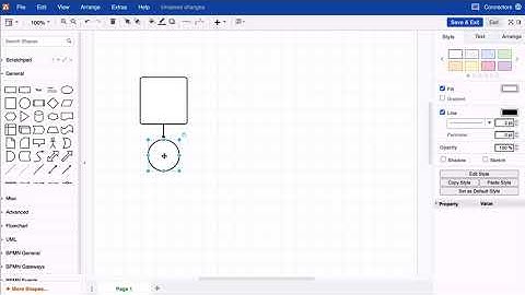 Use the draw.io shape library to add shapes to your diagram in Confluence