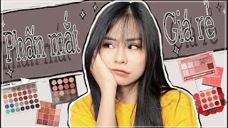 5 bảng phấn mắt giá rẻ  NÊN MUA ♡ top 5 drugstore eyeshadow palette ♡ Tuta nguyen