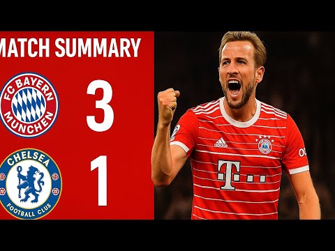 ملخص مباراة بايرن ميونخ وتشيلسي 3 1 دوري ابطال اوروبا الجولة 1 