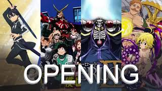 Anime Opening Music Mix Compilation - Anime Opening Songs All Time [FULL SONG]