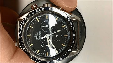Slow motion chronograph reset