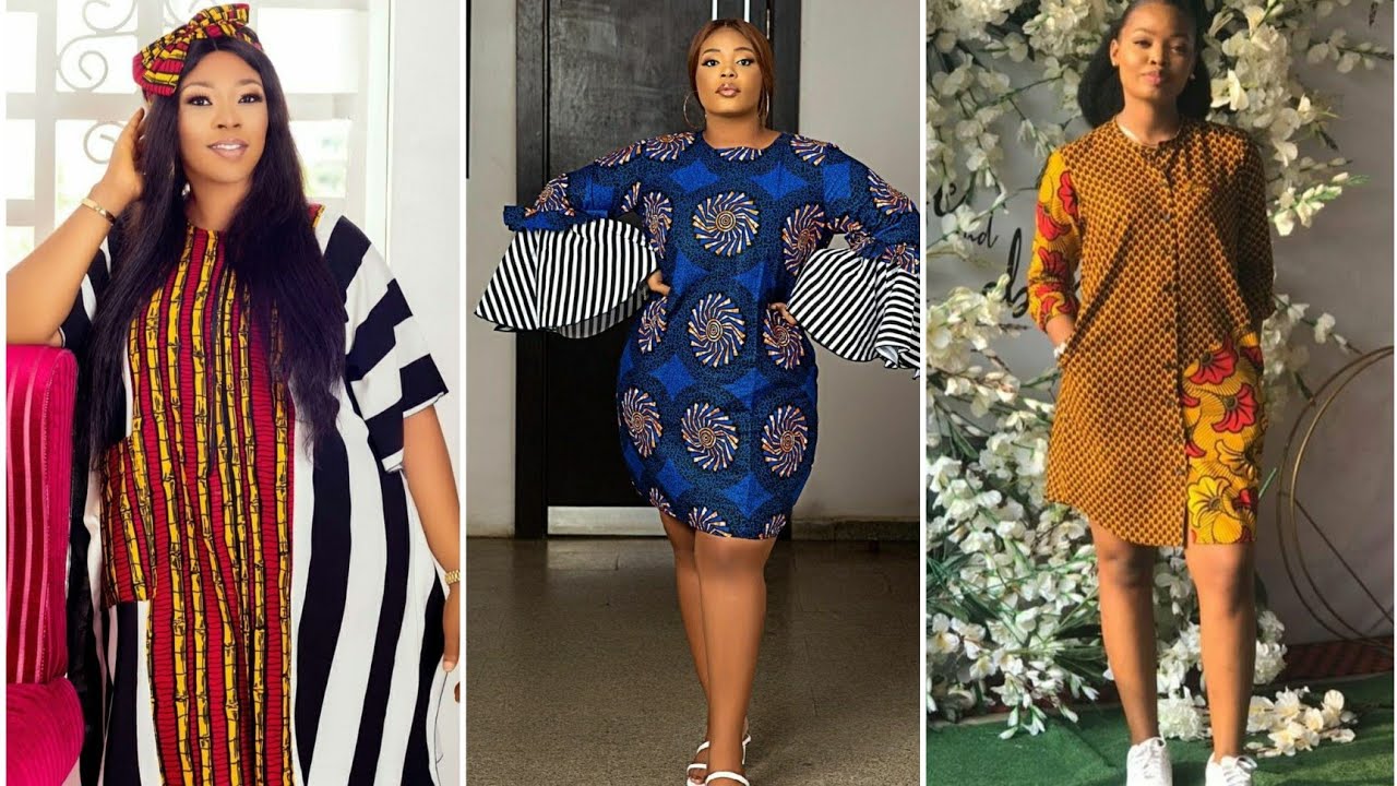 2021 ANKARA CASUAL Dresses // 60+ Stylish and Unique Ready to Wear  dresses// African print styles