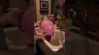 Farting Balloon in Slow Motion