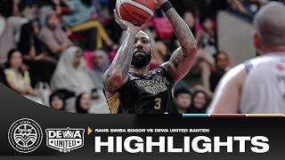 RANS Simba Bogor VS Dewa United Banten | Game Highlights IBL Gopay 2026