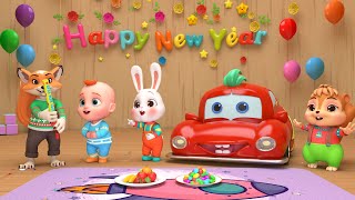 happy new year celebration song kids lolo nursery rhymes