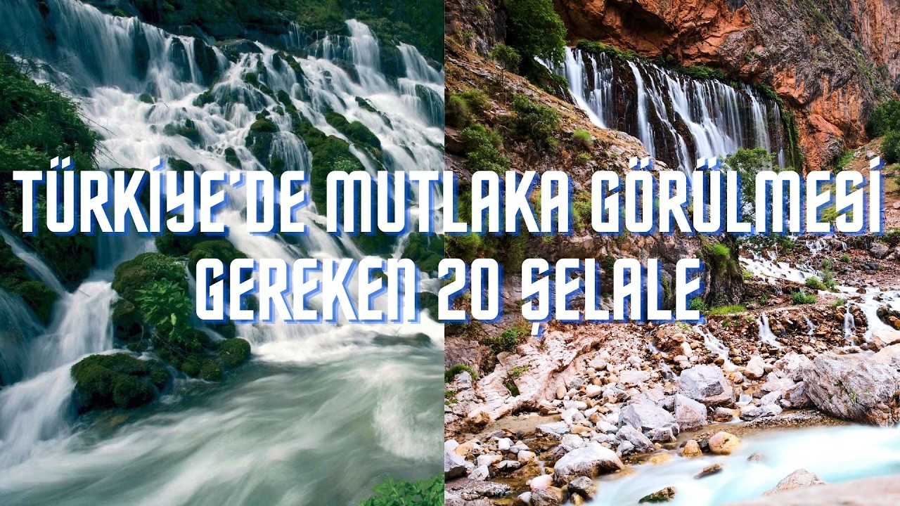 Türkiye’de Mutlaka Görülmesi Gereken 20 Şelale | Doğa Harikaları ve Gezi Rehberi 🌿💧