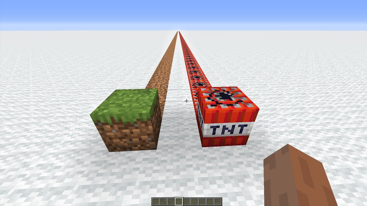 tnt vs grass race