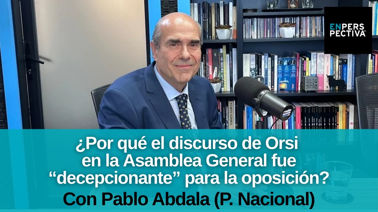 Gobierno de Orsi tiene falta de rumbo: Hay “ausencia de estrategias para sus objetivos principales”