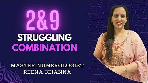 मूल्यांक - भाग्यांक 2 और 9 की वजह से आने वाले संघर्ष को दूर करें || Numerologist Reena Khanna