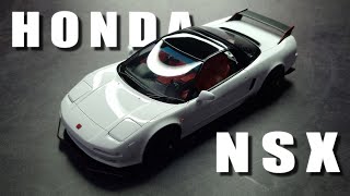 Building The Legendary JDM HONDA NSX Tamiya 1/24 Scale Model