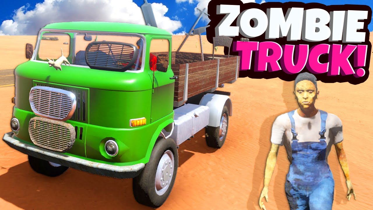 I Built a ZOMBIE Fighting Apocalypse Truck in The Long Drive Mods! YouTube