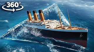 360° TITANIC IN THE BERMUDA TRIANGLE| You Have 60 Seconds to Escape VR 360 Video 4K Ultra HD