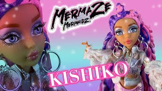 THE BEST HAIR! 💜 | Mermaze Mermaidz Kishiko doll unboxing & review! 🩷🦄