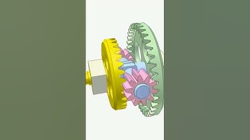 3d gear simulation in solidworks