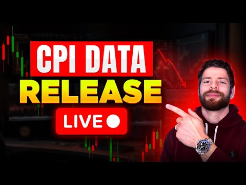 🔴CPI INFLATION DATA | WILL THE STOCK MARKET RUN OR DIP? | LIVE TRADING