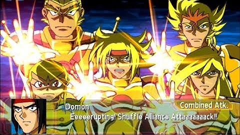 Super Robot Wars A Portable: All Combination Attacks