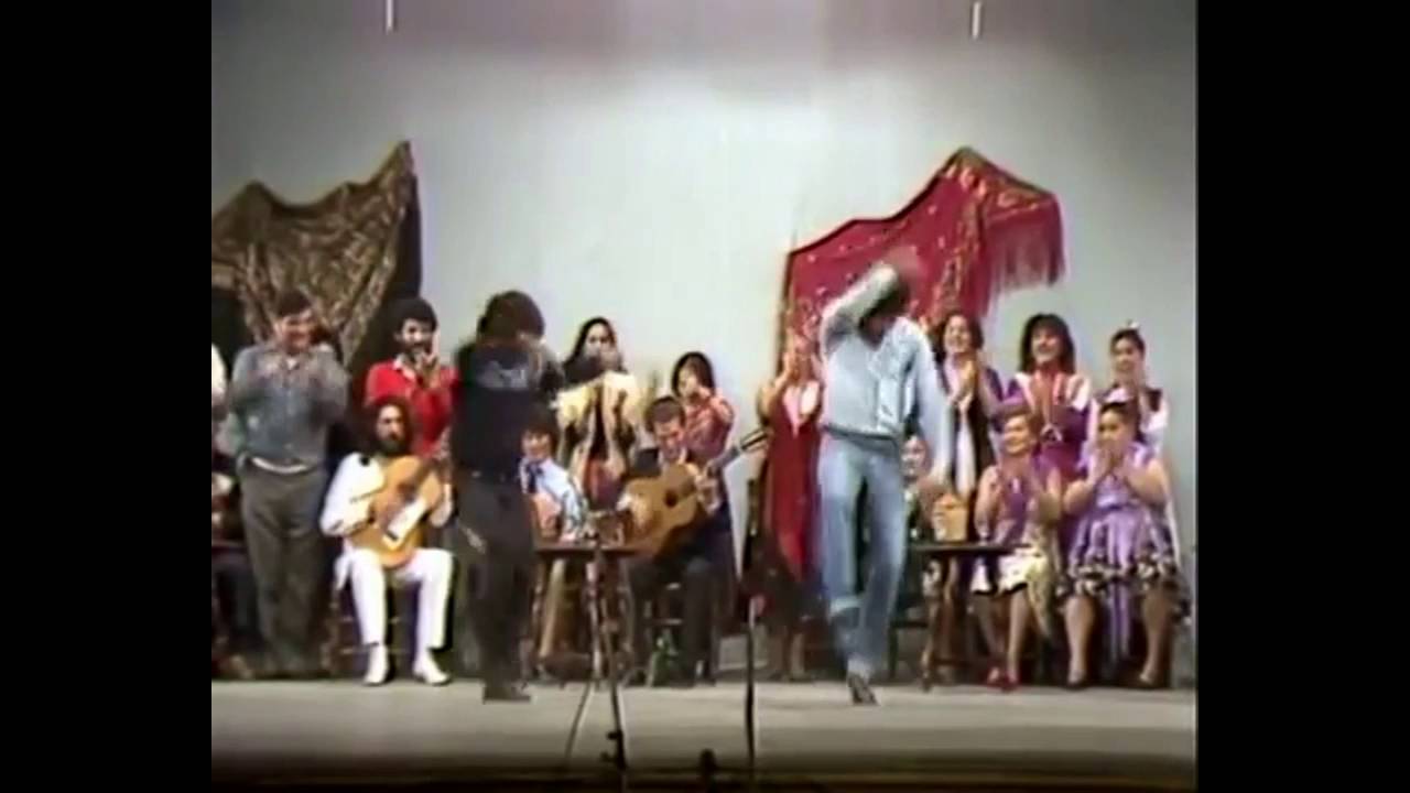 Los bailaores de Triana ..!! Paco Vega,el Electrico, el Bobote y Farruco