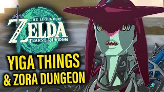 The Legend of Zelda Tears of the Kingdom Gameplay - Yiga Shenanigans &amp; Zora Dungeon