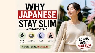The Real Reason Japanese Stay Slim Without Gyms | Japanese Fat Loss Secret