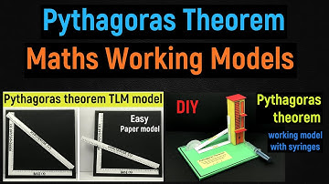 best working models on pythagoras theorem - pythagoras theorem working model - pythagorean theorem