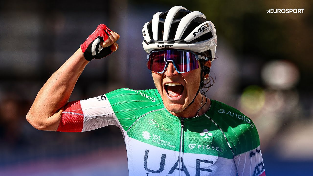 ELISA LONGO BORGHINI batte Demi Vollering: la Tre Valli Varesine è sua! | ULTIMO KM