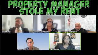 Property Manager CAUGHT RED-HANDED Stealing Rent!
