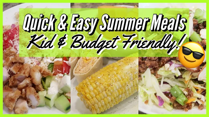 QUICK, EASY SUMMER MEALS that WON'T HEAT UP THE KITCHEN // WHAT TO EAT when it's TOO HOT TO COOK! - DayDayNews