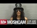 Slash talks best shows, stage invaders and Justin Bieber | Moshcam