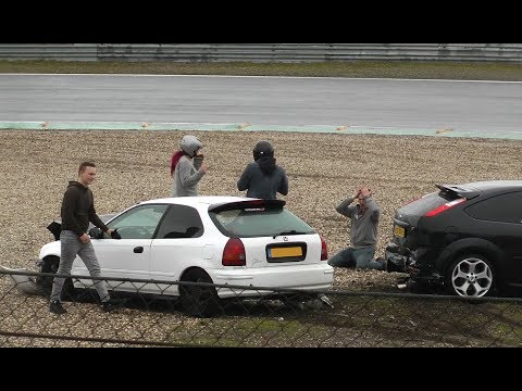 Hard Crash Honda & Ford 10.03.2019 Automaxx Streetpower Zandvoort