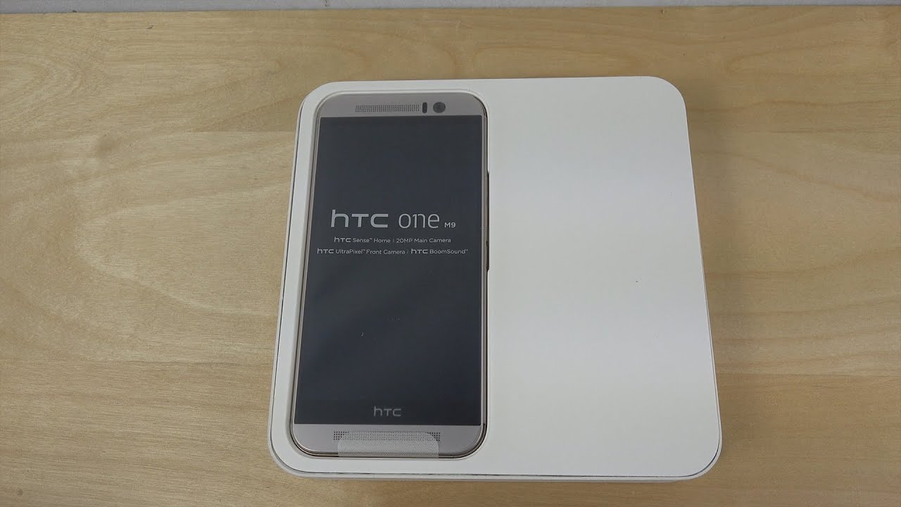 HTC One M9 - Unpacking
