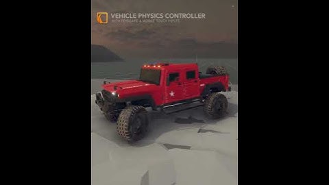 Armor Police Vehicle Physics Controller for Unity game asset. #gamedev #indiedev #unity3d #gameasset