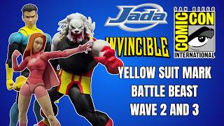 NEW JADA TOYS YELLOW SUIT MARK, BATTLE BEAST, AND ATOM EVE REVEALED WAVE 2 AND 3 SDCC 2026!