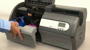 Zebra ZXP Series 7 - How To Load Ribbons