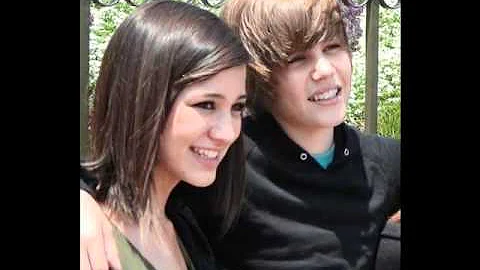 Kristen Rodeheaver and Justin Bieber