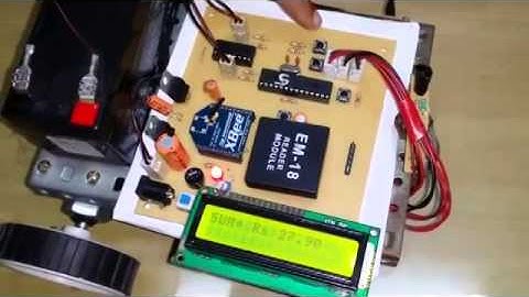 RFID based shopping cart