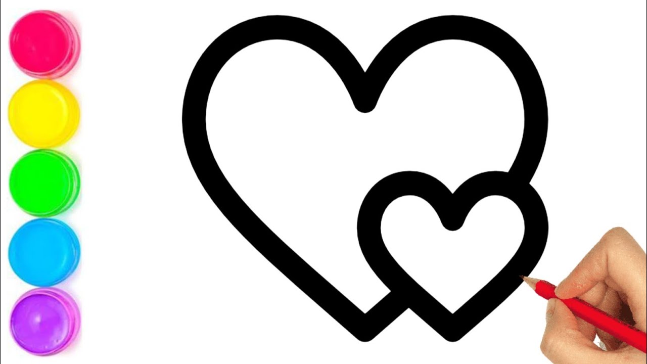 Easy Drawing Of Love Heart