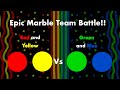 2 vs 2 proliferation team marble race in algodoo