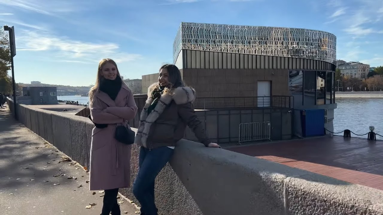 【4K】Прогулка по Набережной Москвы