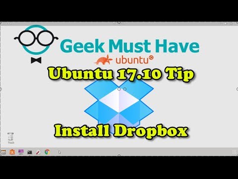 Video: Hoe installeer ek Dropbox op Ubuntu?