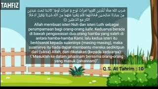 Arti Surat At Tahrim Ayat 10