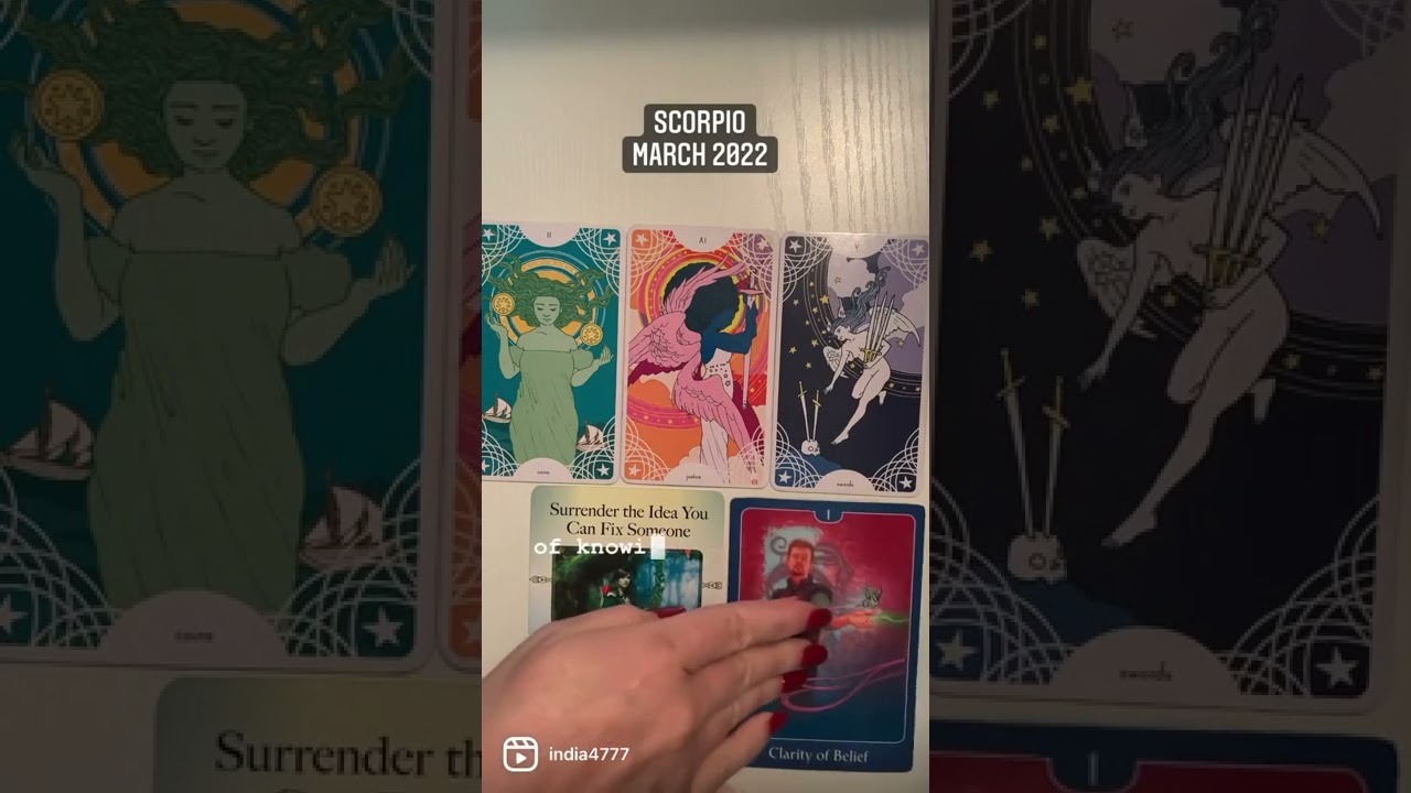 Scorpio March 2022 Energy Reading 
